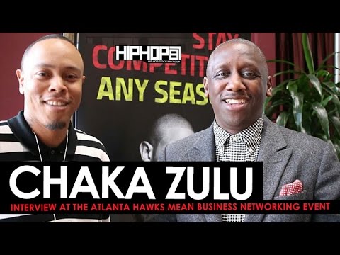 Chaka Zulu Talks Success, Building An Empire & More at Atlanta Hawks Mean Business Networking Event