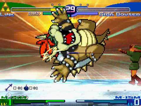 SS Link MUGEN #6 - Go to hell, Giga Bowser