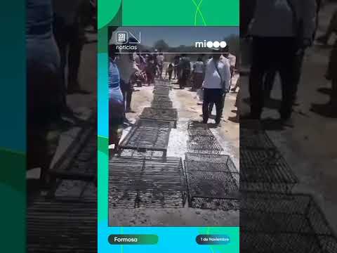 En Formosa personas saquearon el asado que organizaron en una empresa ganadera en El Chorro