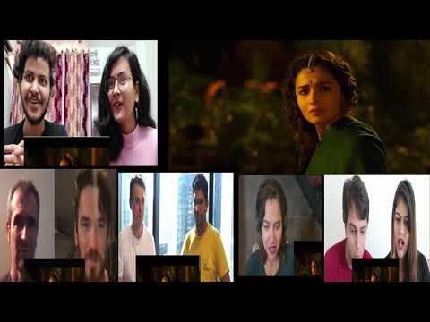 RRR Glimpse Trailer Reaction Mashup