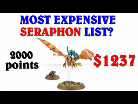 MOST Expensive Seraphon List for Age of Sigmar?