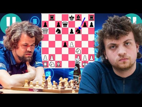 Masterclass chess game 531 Hans Niemann vs Magnus Carlsen
