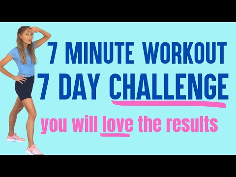Do this Everyday to Feel Amazing - just 7 minutes | Total Body Workout  7 Day Challenge with Lucy