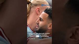 Riyad Mahrez Gacor, Haaland Tunda Buat Sejarah Baru di Stadion Wembley