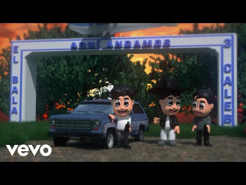 3 Caleb, El Bala - Aquí Andamos (Visualizer)