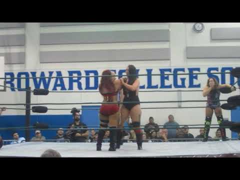 Dynamite Didi, Rocky Radley, Aerial Monroe, Clara Sinclare at Ronin Pro Sept. 2018