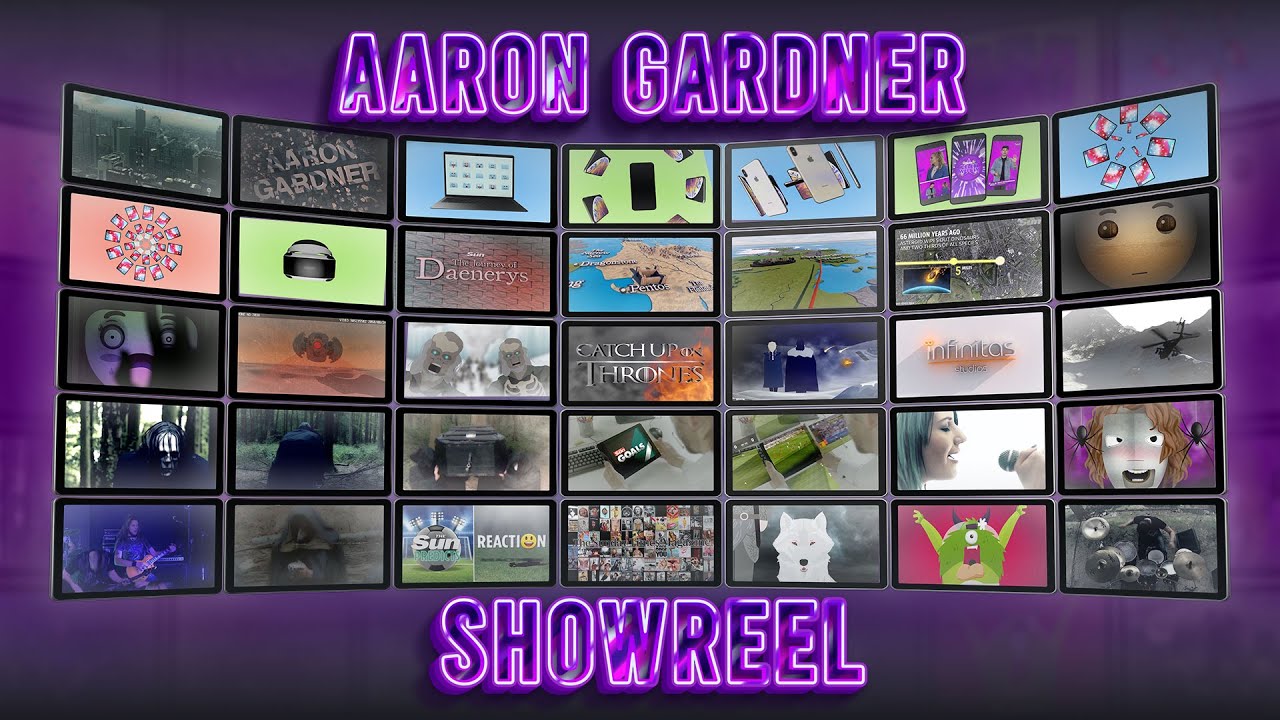 Aaron Gardner Showreel 2020