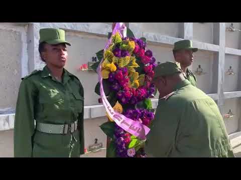 Recuerdan a los mártires caídos en combate en misiones internacionalistas