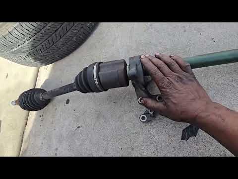13 PATHFINDER PASSENGER SIDE CV AXLE REPLACEMENT