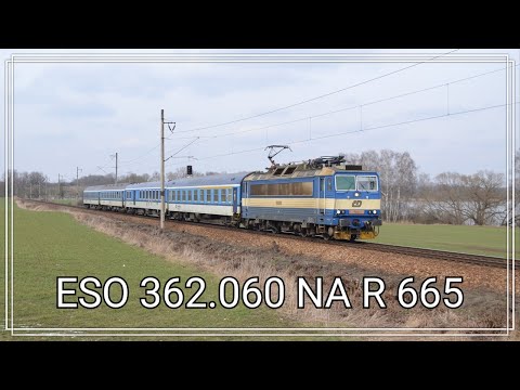 ČD 362.060 - R 665 „Rožmberk“ - Kardašova Řečice - 9.3.2021