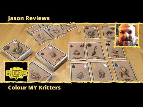 Jason’s Board Game Diagnostics of Colour MY Kritters
