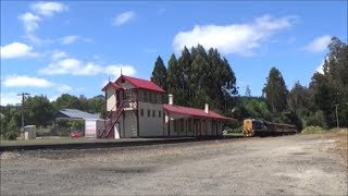Wingatui Station, Train 1911 and Mosgiel Station area 4/1/2016