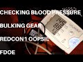 CHECKING BLOOD PRESSURE | WHAT TO USE ON BULKING CYCLE | REDCON1 OOPSIE | FULL DAY OF EATING