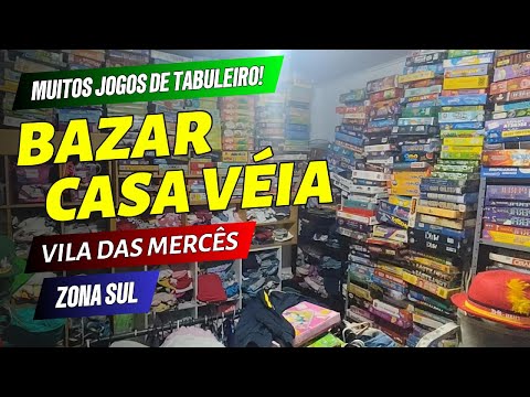 Old House Bazaar: Lots of board games! Clothes, electronics, records, toys and antiques!