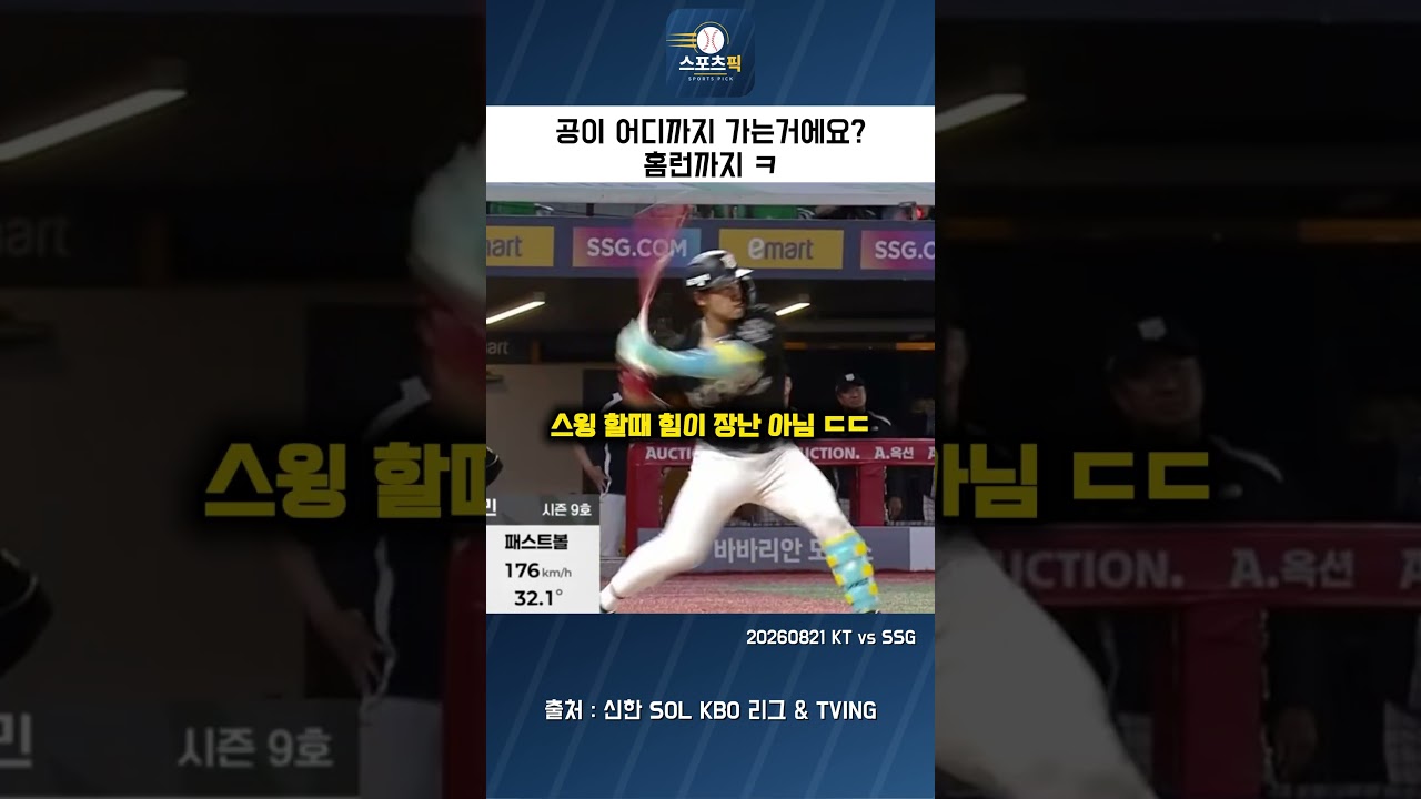 KT 안현민, 공이 어디까지 가는거에요