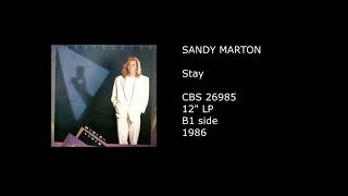 SANDY MARTON - Stay - 1986