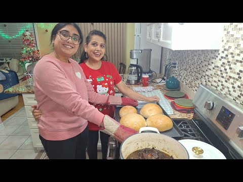 Guyanese Christmas Breakfast: PEPPERPOT & BREAD #food #family