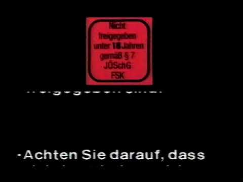 FSK 18 / deutscher Video Vorspann / FSK 18 Ansage (Standartansage)