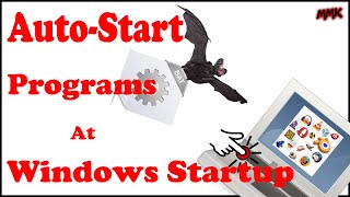 How to auto start any website or program at window