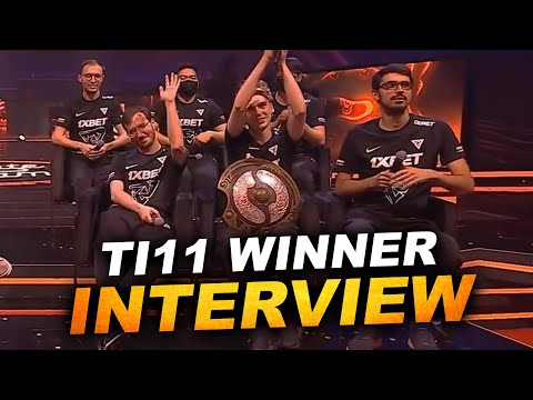 TI11 WINNER INTERVIEW - Tundra The International 2022