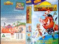 Opening Of Around The World With Timon And Pumbaa 1996 UK VHS