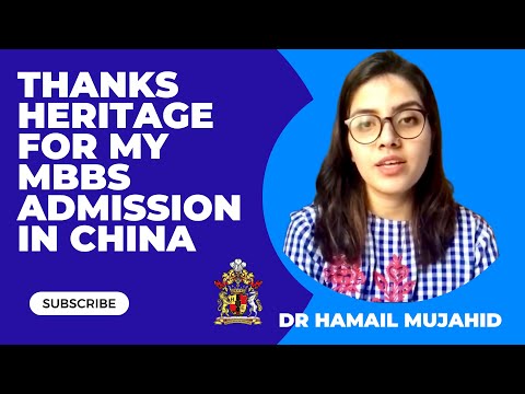 Dr Hamail Mujahid, student of University of South China, reviews our company — MBBS in China