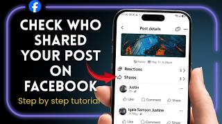 NEW! How to See Who Shared My Post on Facebook 2026 | Know Who Shared Your Post on Facebook