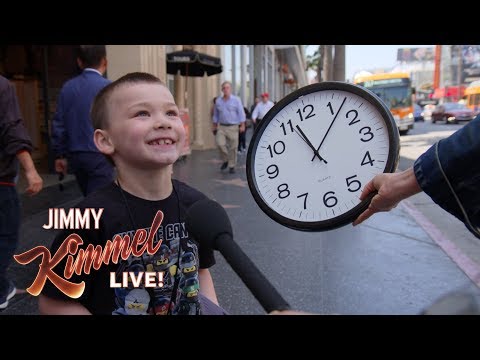 子供はもう時間を教えられない (Kids Can't Tell Time Anymore)