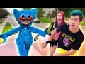 MALOUCOS EM WIIZINHO E FRANZINHA ATACADOS PELO HUGGY DO POPPY PLAYTIME