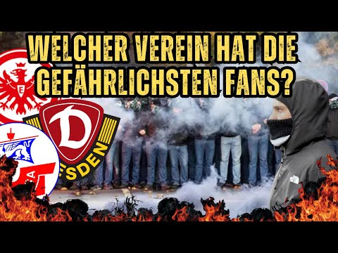 Die gefährlichsten Fußballfans Deutschlands – Top 10 der Vereine, mit den meisten Kategorie C Fans!