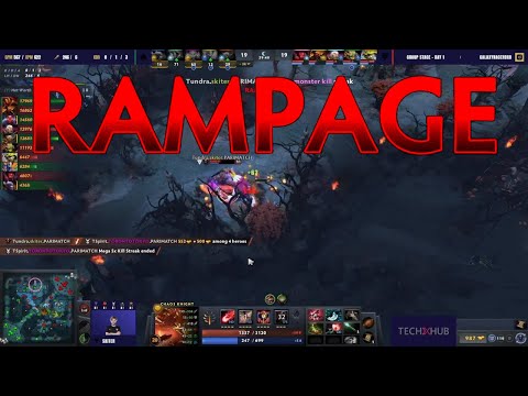 Chaos Knight RAMPAGE Tundra vs Team Spirit - Gamers Galaxy Dota 2