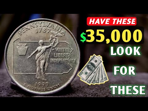 Look For This; How Much is a 1999 P Error Pennsylvania Quarter Worth a Lot of Big Money?
