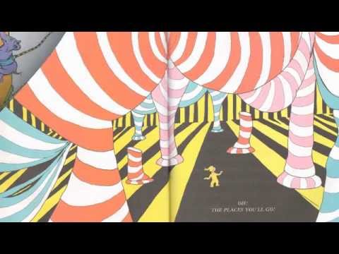 "Oh the Places You'll Go" Dr. Seuss - Narrated, Original Male version.