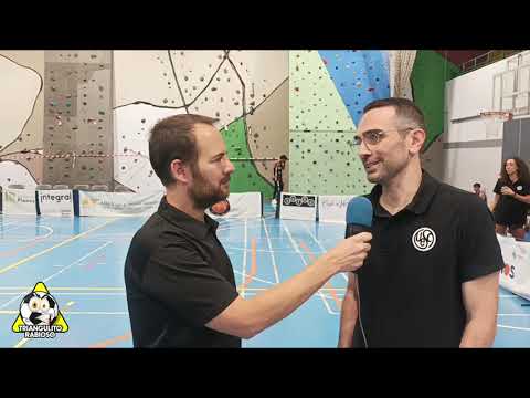 Post-party interviews. Corporeal Letter Barbastro - UE Sant Cugat. 3rd FEB (group C-A).