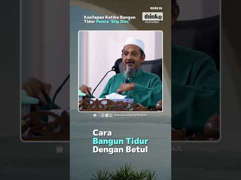 Langkah-Langkah Sebelum Bangun Tidur 😯 #tuanhisham #abukhadijah #sihat #sunnah