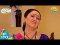 Taarak Mehta Ka Ooltah Chashmah Episode 1073 Full Episode