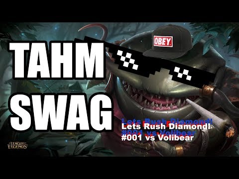 Road to Diamond #001   Tahm Kench Top vs Volibear