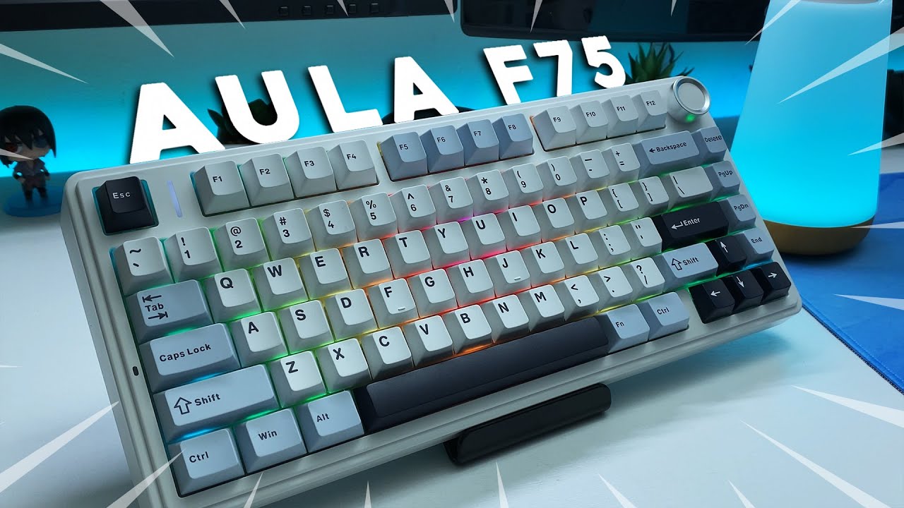 O MELHOR TECLADO DO ALIEXPRESS EM 2024!!!!! AULA F75