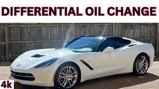 Changing My Corvette Rear End Gear Differential Oil