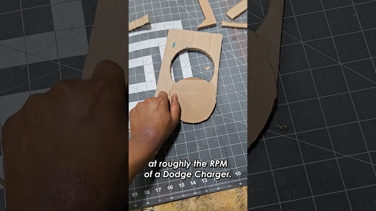 Cardboard Minigun Build P1