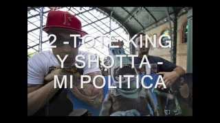 Swan Fyahbwoy, Eminem, Tote King, Rayden, Crew cuervos, Nach, Chris Brown, Mas de lo mismo y Tosko