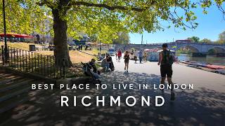 Richmond - The Best Place to Live in London! 🇬🇧 Walking Tour (4K)