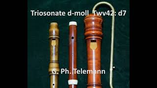 Download lagu 【Triosonate d-moll  Twv42: d7】 (Georg Philipp Telemann) mp3