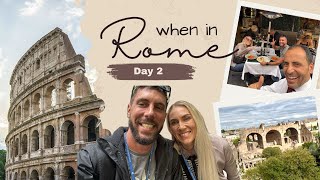 Travel vlog - European Vacation Day 2 - Exploring the Eternal City, Rome!