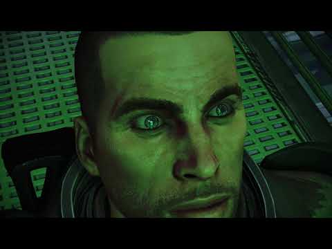 Mass Effect Legendary Edition: Commander Shepard meets Sovereign