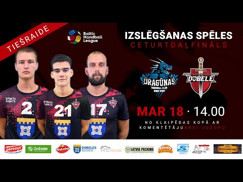 HC Dragunas - ZRHK TENAX Dobele | Baltijas handbola līgas 22/23 izslēgšanas spēles - ceturdaļfināls