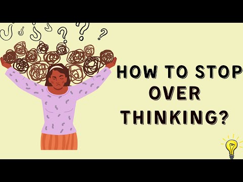 考えすぎをやめるための11の簡単な習慣 (11 simple habits to stop overthinking.)