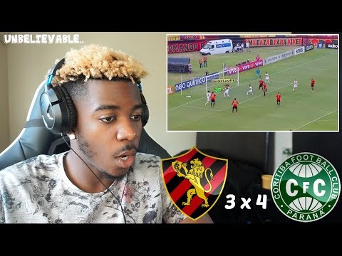 SPORT 3 x 4 CORITIBA - GOLS & MELHORES MOMENTOS (HD) Brasileirão 2017 ⚽ | Reaction