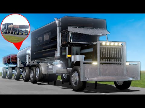 I Found TRAILERS for my SEMI TRUCK! (The Long Drive)