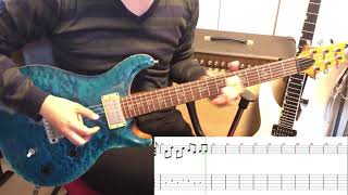 [Tab] bite the bullet / PassCode [Guitar 弾いてみた]